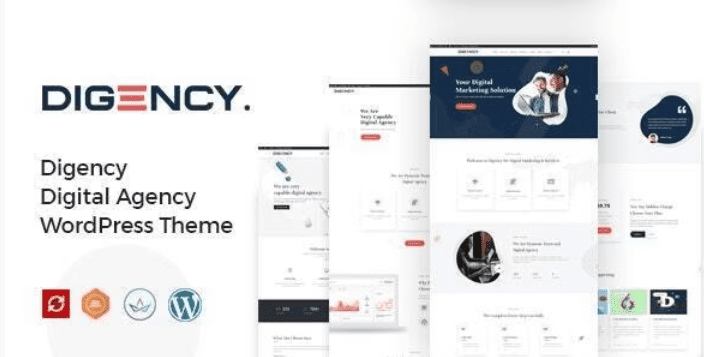 Digency – Multi-Purpose Portfolio WordPress Theme