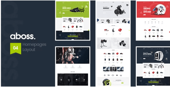 Aboss – Opencart 3 Theme for Sport Shop