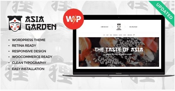 Asia Garden | Asian Food Restaurant WordPress Theme