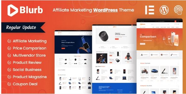 Blurb – Affiliate Marketing WordPress Theme