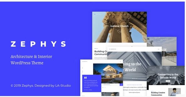 Zephys – Architecture & Interior WordPress Theme