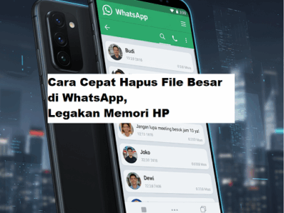 hapus file besar