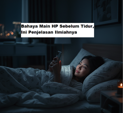 main hp sebelum tidur