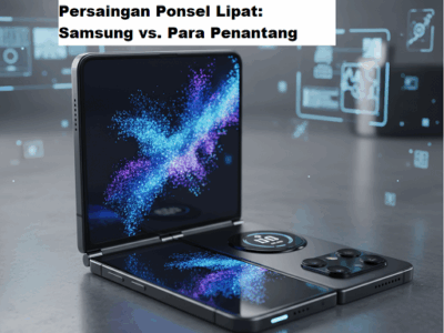 persaingan ponsel lipat