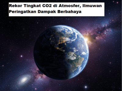 tingkat co2 di atmosfer