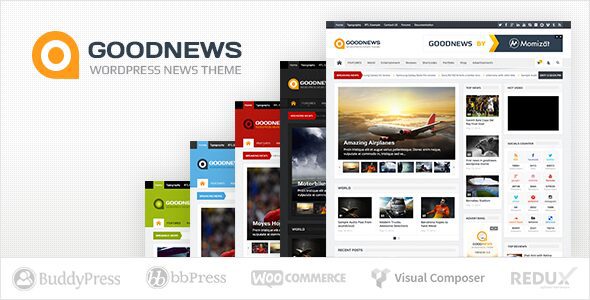 Goodnews-responsive wordpress news magazine theme