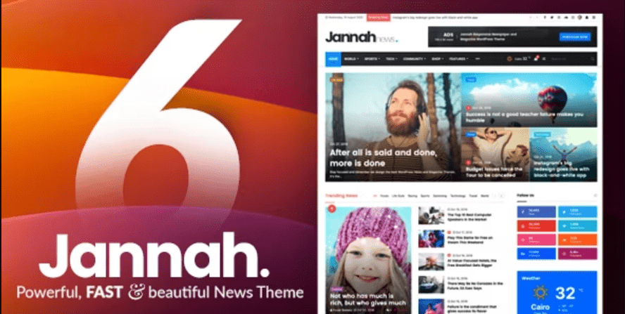 Jannah – Newspaper Magazine News BuddyPress AMP