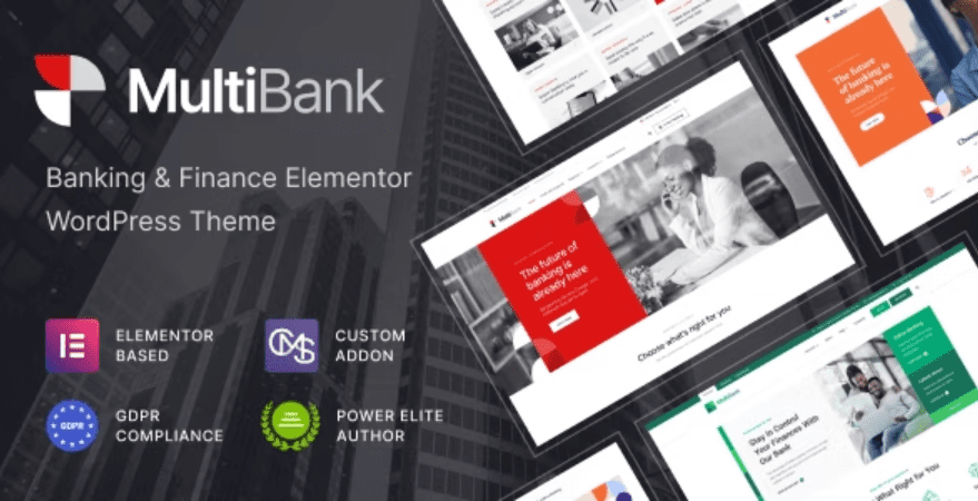 Multibank – Business and Finance WordPress Theme