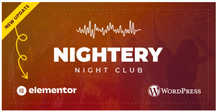 Nightery – Night Club WordPress Theme