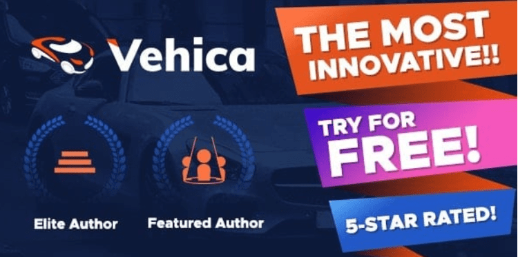 Vehica – Car Dealer & Automotive Listing