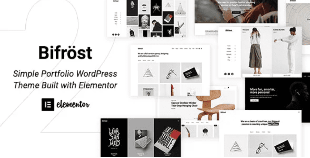 Bifrost – Simple Portfolio WordPress Theme
