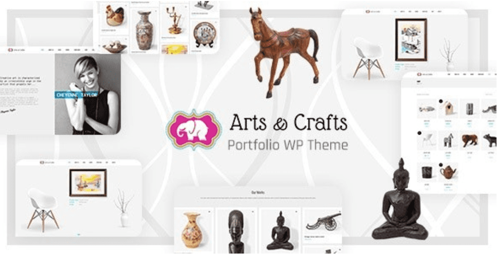 Crafts & Arts – Handmade Artist WordPress Theme