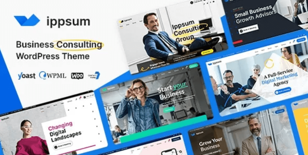 Ippsum – Business Consulting WordPress Theme